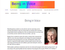 Tablet Screenshot of being-in-voice.com